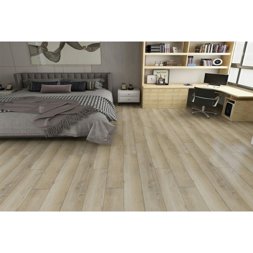 SPC плитка (spc ламинат) Floorwood Quantum 9433 Дуб Эйлер / Euler Oak толщина 5 мм встроенная подложка